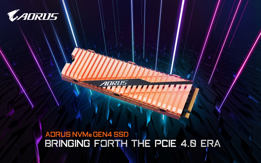 Gigabyte Releases The Aorus Nvme Gen4 Ssd Bringing Forth The