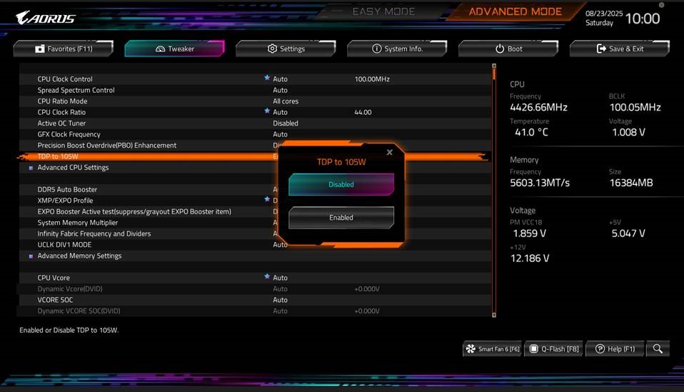 GIGABYTE による AMD Ryzen 9700X & 9600X CPU の TDP 105W 対応 UEFI BIOS アップデートにより最大 13% 性能向上